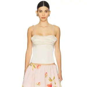 LIONESS Humphrey Cami in Cream