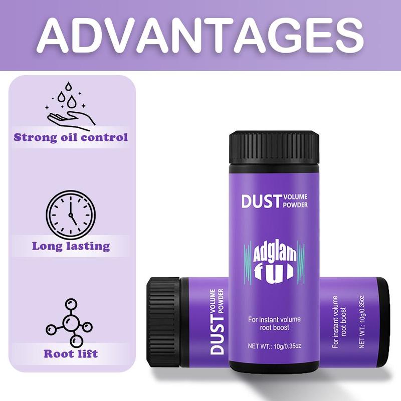 Adglamful Instant Volumizing Hair Powder | Root Lift &Oil Control Matte Finish Texture  Dust Volume Powder 10g