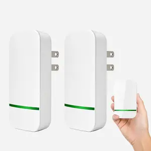 Plug-In Power Box with US Plug 2026 Updated Design, Compatible with 90-250V Input Range