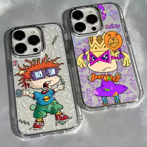 Funny Cartoon R-rugrats Phone Case Stylish & Durable New Year Gift: Fashionable Phone Case for iPhone 17 16 15 14 13 12 11– Perfect Blend of Protection and Trend