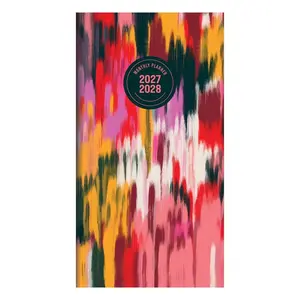 2027-2028 Paint Streak Small Monthly Pocket Planner