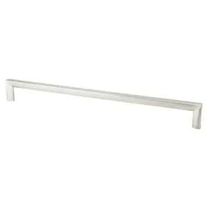 212 MAIN Metro Series 18 in. Brushed Nickel Appliance Pull, Durable Door Hardware for Cabinet & Door Installation
