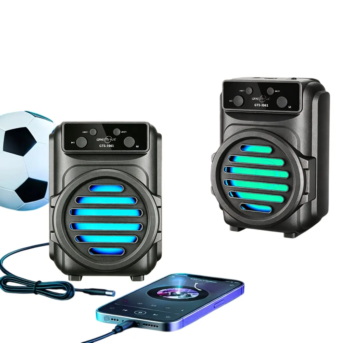 New Mini Portable Bluetooth Speaker (with FM radio, stereo sound, and USB/TF card playback support)—suitable for home, parties, and daily use. An ideal gift for friends and family.