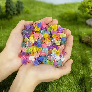288 Mini Duck Figurines, Glowing Resin Ducks for Party Gifts, Garden Decorations, Christmas Presents, Car Ornaments