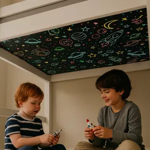 The Better Bunk- unique bunk bed accessory Fabric Upholstered Headboard