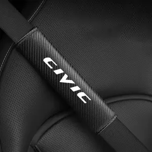 2PC Car Seatbelt Cover, Car Seatbelt Protector for Honda Civic, Interior Decoration Accessory, Car Interior Set, Durable & Stylish Design, Gift