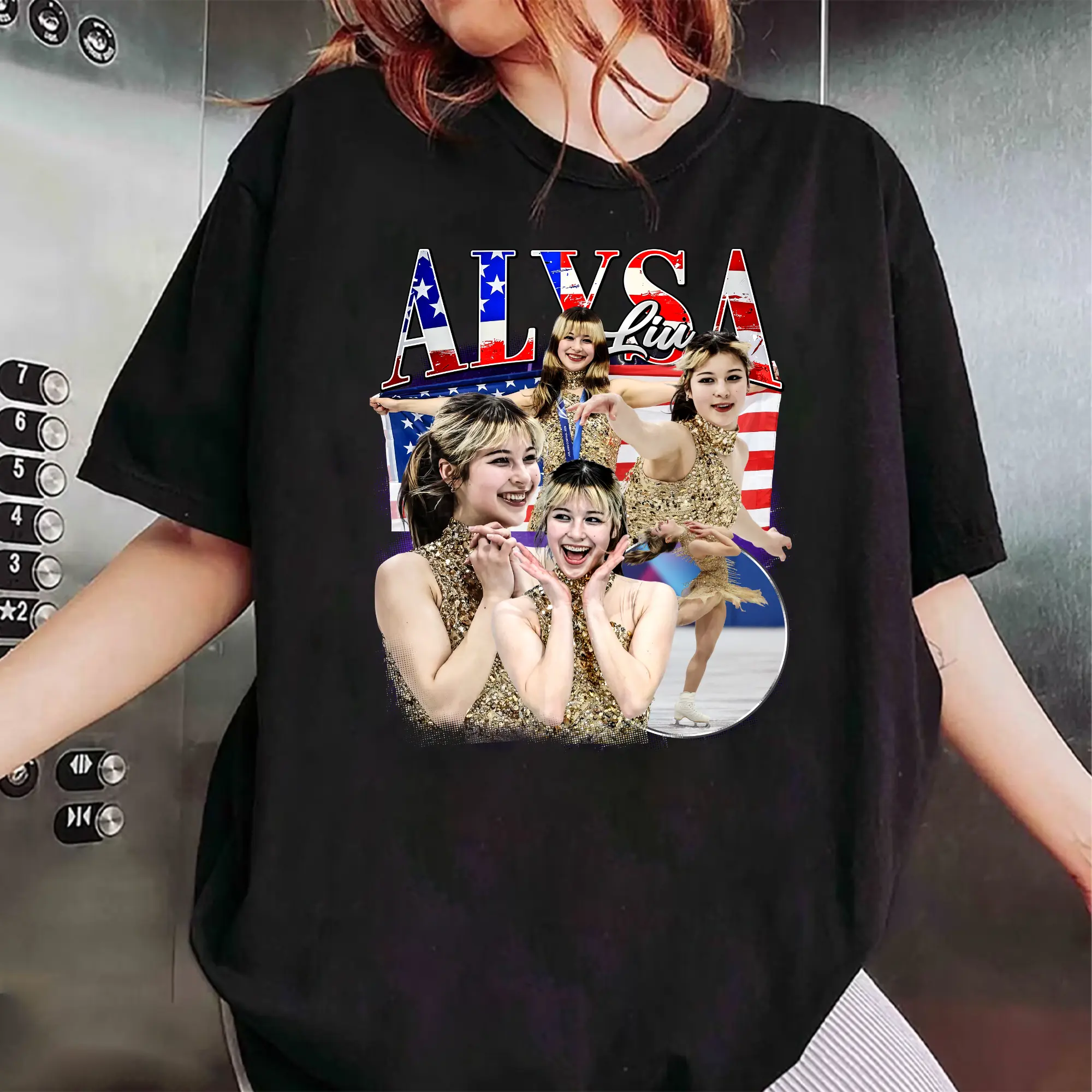 Alyssa Liu Graphic Shirt, Unisex Shirt, Gift For Fan, For Men, For Women, Full Size, Full Color