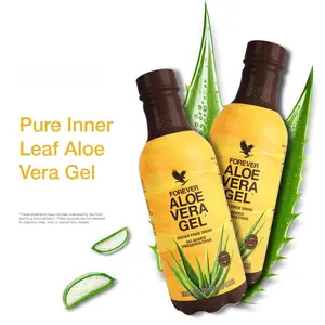 Forever Living - Forever Aloe Vera Gel - 99.7% Pure Inner Leaf Aloe Vera Juice - Preservative-Free - 33.8 fl oz Pack of 2- Cleansing & Immune Support - Aseptically Processed Healthcare Dietary Supplement Fitness Vitamin