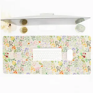 Large Desk Mat, Garden Party - Perfect for Office and Gaming