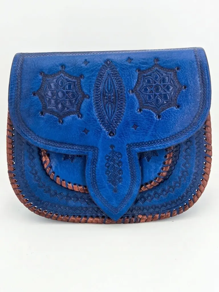 Safa  ladies leather handbag handcrafted leather handag
