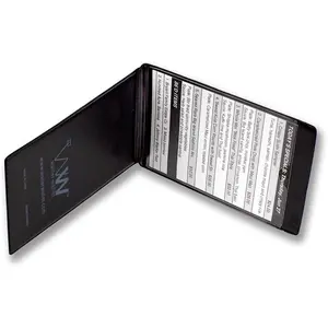 Waiter Wallet Jr Clear Pocket Insert | Add Cheat Sheet Windows to our Server Book
