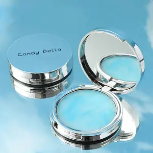 Long-lasting Jelly Powder, Oil-control Face Makeup Matte Pressed Powder, Makeup Setting Powder, Suitable for All Skins