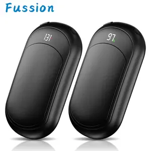 Fussion 2-pack of rechargeable mini hand warmers with AI temperature control is the perfect gift for downhill skiing, outdoor hunting, and wilderness camping adventures.