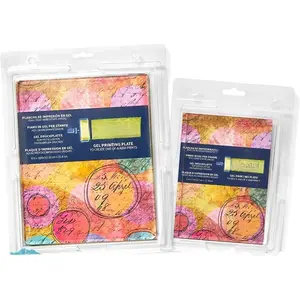 Monoprinting Print Plates - 8" X 10" + 5" X 7"  Plate Value Pack - li Plates -   Printing Plates for  Art for Card Making, Scrapbooking, Arts and Crafts