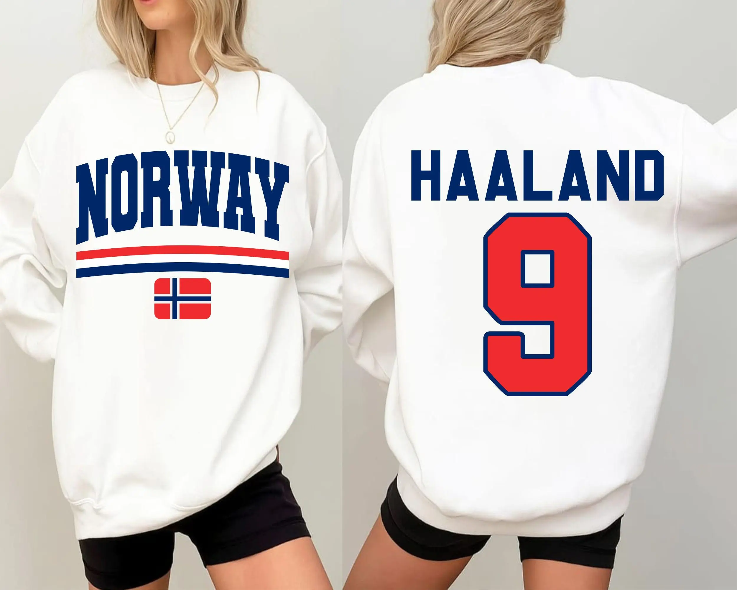 Erling Haaland Norway HG Football Norway Soccer Norwegian Flag Name