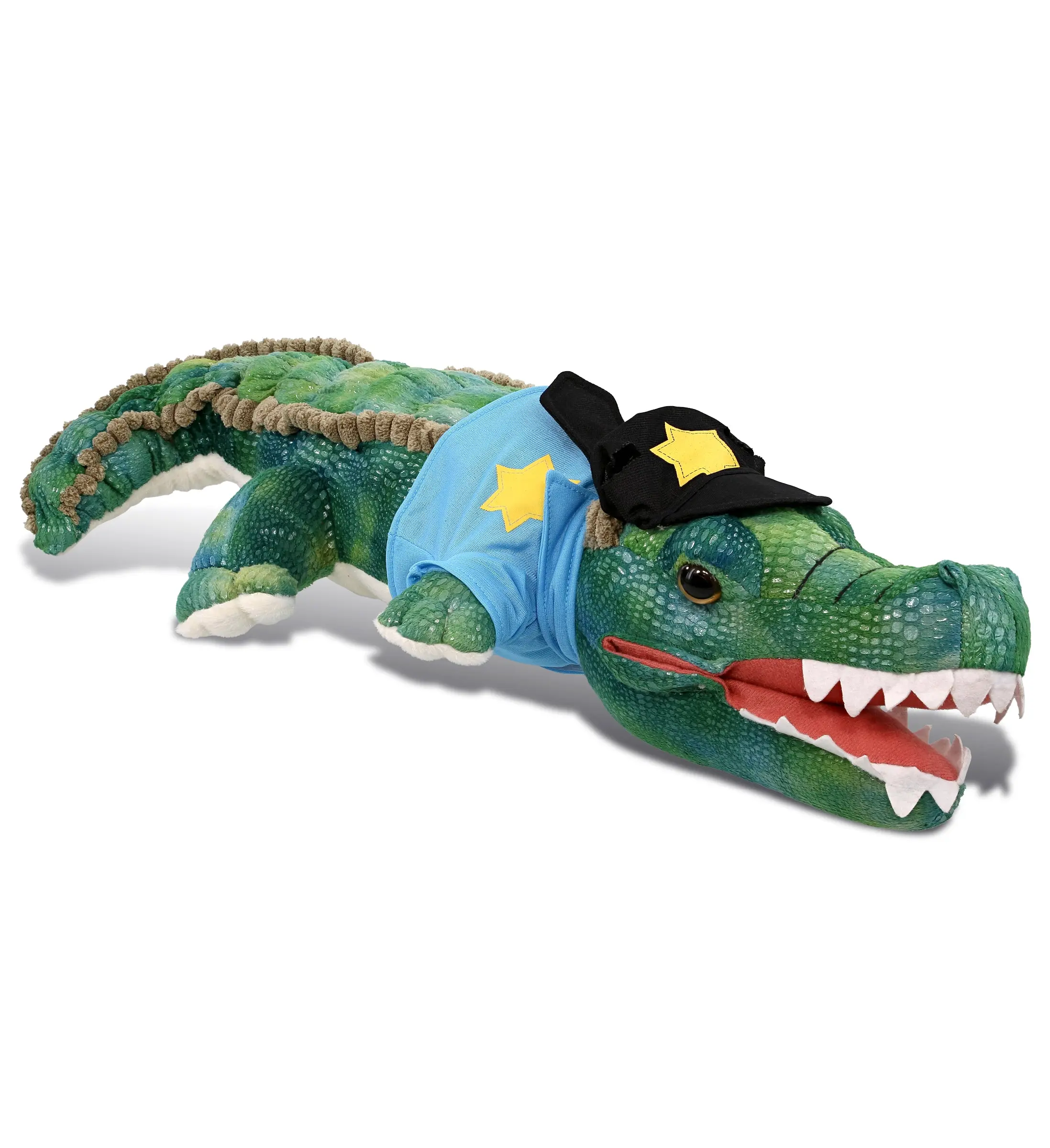 DOLLIBU 24 Inches 1 Green Alligator Soft Plush Toy - Soft Polyester, Wild Collection, Pretend Play Toys for Kids Who Love Pretend Play, Ideal for Bonding Time (24lx10.75wx5.25h in)