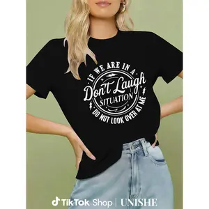 Comfortable Cotton Relaxed Fit Tee – Women's Funny Sarcastic Quote Shirt