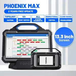 TOPDON Phoenix Max All-in-1 ULTRA Diagnostic Programming ECU Coding Obd Port Vehicle topdon bidirectional scan tool Wireless All-System OBD2 Scanner