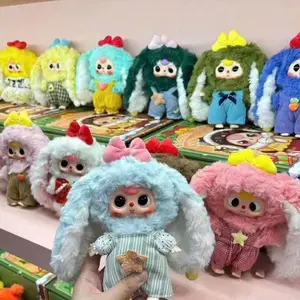 Baby Three V2 Rabbit Macaron Cute Bunny Plush Series Blind Box