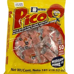 Diana Pico 50 Piezas Orange Flavored Chili Candy Powder - Snack