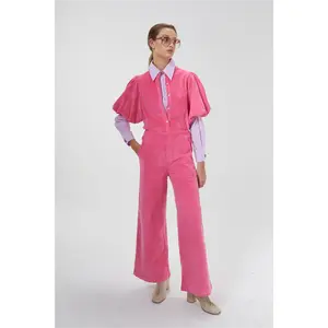 New Luna Corduroy Pants - Petunia Pink