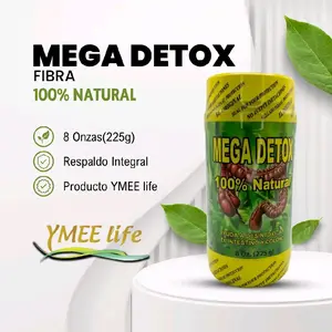 Fibra Natural 100 % MEGA DETOX, desintoxicante natural 8 onzas (225 g)