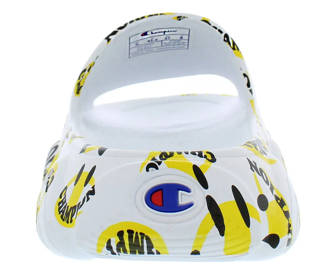Champion Meloso Squish Smile Slide Mens Shoes - TikTok Shop