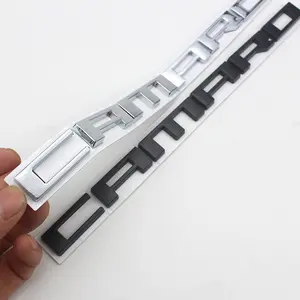 For Chevrolet CAMARO Bumblebee car sticker modification with English letter metal side label leaf plate car sticker