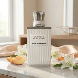 ATYAB AL MARSHOUD Lily Musk Eau de Parfum (100ml) – Long-Lasting White Lily Musk Perfume for Women, Clean Floral Luxury Fragrance Spray