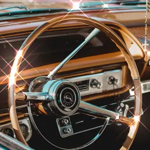 8x10 Impala lowrider steering wheel photography print