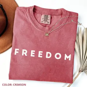 Comfort Colors Freedom Charlie Kik T-Shirt, Faith-Based Activist Tee, Human Rights Political Awareness Shirt, Unisex