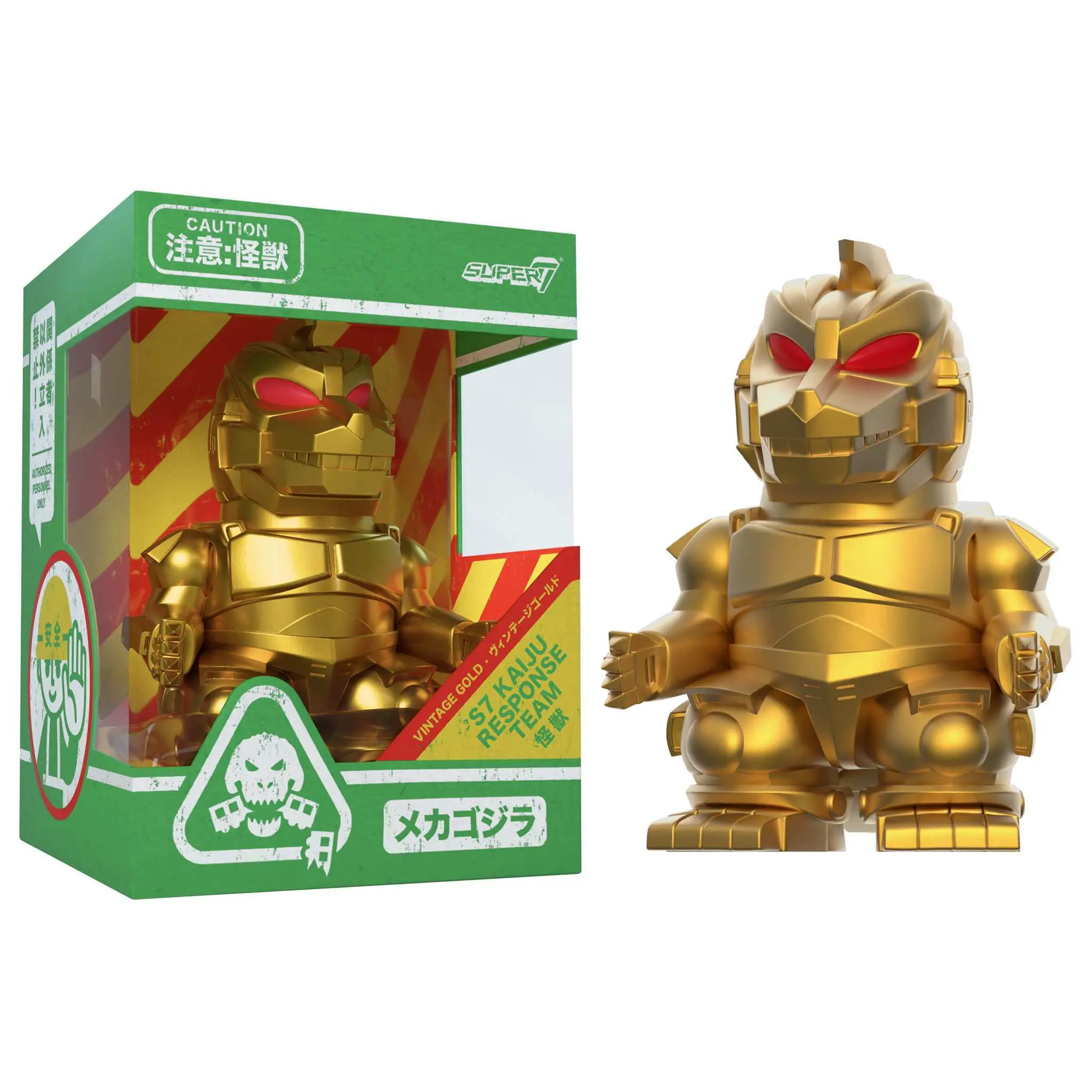 Super7 Toho FUN! FUN! - Mechagodzilla (Vintage Toy Gold)
