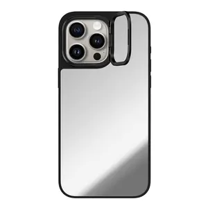 [2X Military-Grade Drop Protection] Slim Lightweight Compact Mirror Phone Case for iPhone 12 13 14 15 16 Pro Max