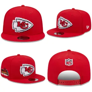 Men's New Era Red Kansas City Chiefs 2024 NFL Draft 9FIFTY Snapback Hat