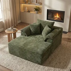 47'' Boneless Cloud Sofa Bed – Deep Seat Cushion No Assembly Required, Modern Fluffy Loveseat Couch For Living Room & Bedroom,For Small Spaces, Apartment, Movie Night，sofas living room