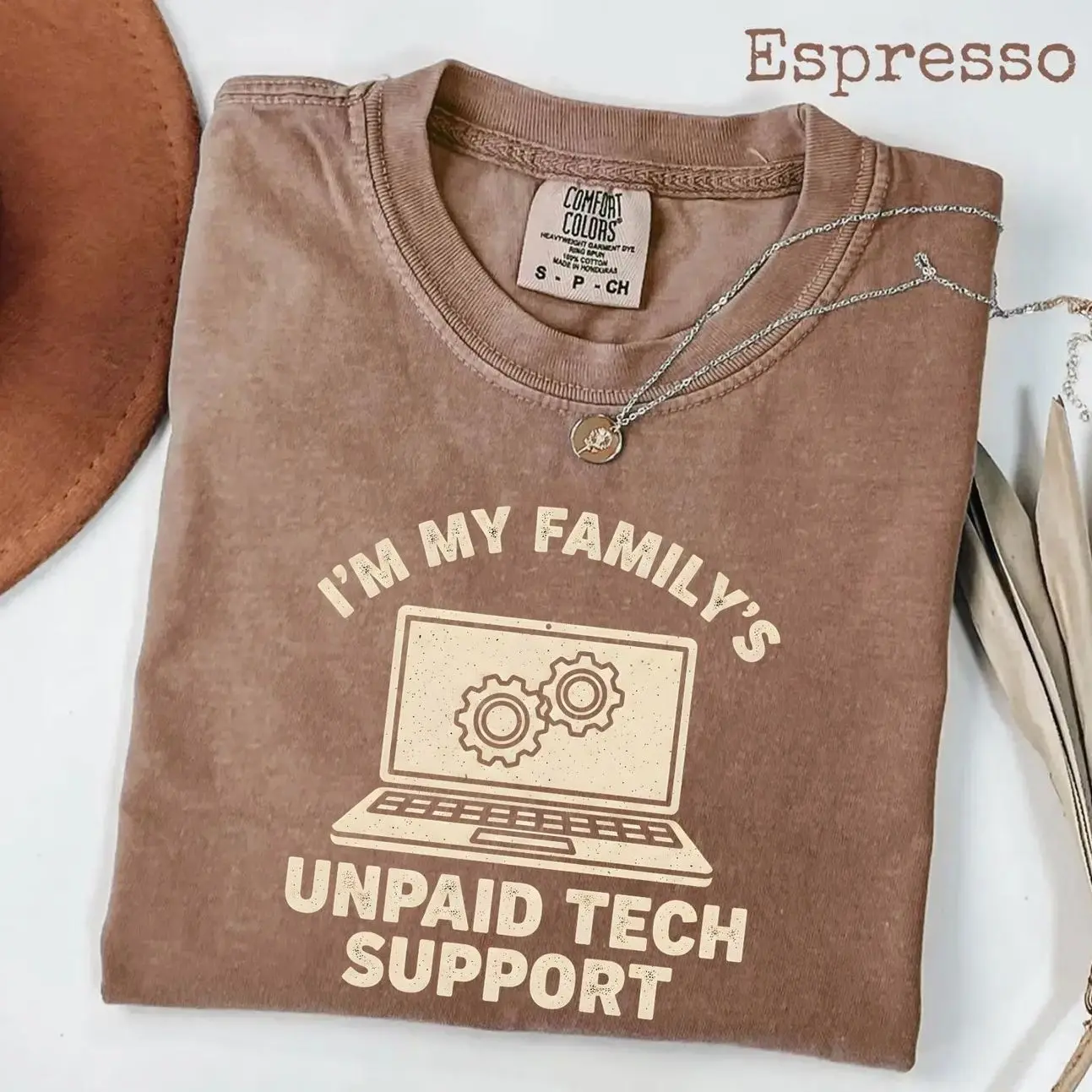 Comfort Colors® Funny Tech Lover Graphic Tee Computer Geek Nerd Engineer T-Shirt, Coding Humor Gift, Programmer IT Specialist Graphic Tee - Trendy Fashion USA