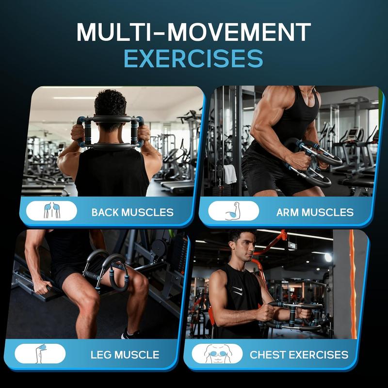 Twister Arm Trainer, Adjustable Chest Workout Equipment, Arm Trainer for Men, Arm Exercise Equipment, Chest Trainer for Men, Shoulders and Forearms Muscle Training Fitness Equipment Twister Arm Trainer, Adjustable Chest Workout Equipment, Arm Trainer for Men, Arm Exercise Equipment, Chest Trainer for Men, Shoulders and Forearms Muscle Training Fitness Equipment