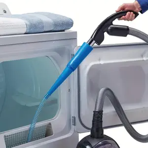 Vacuum cleaner head, washing machine dust cleaner, dust suction device head