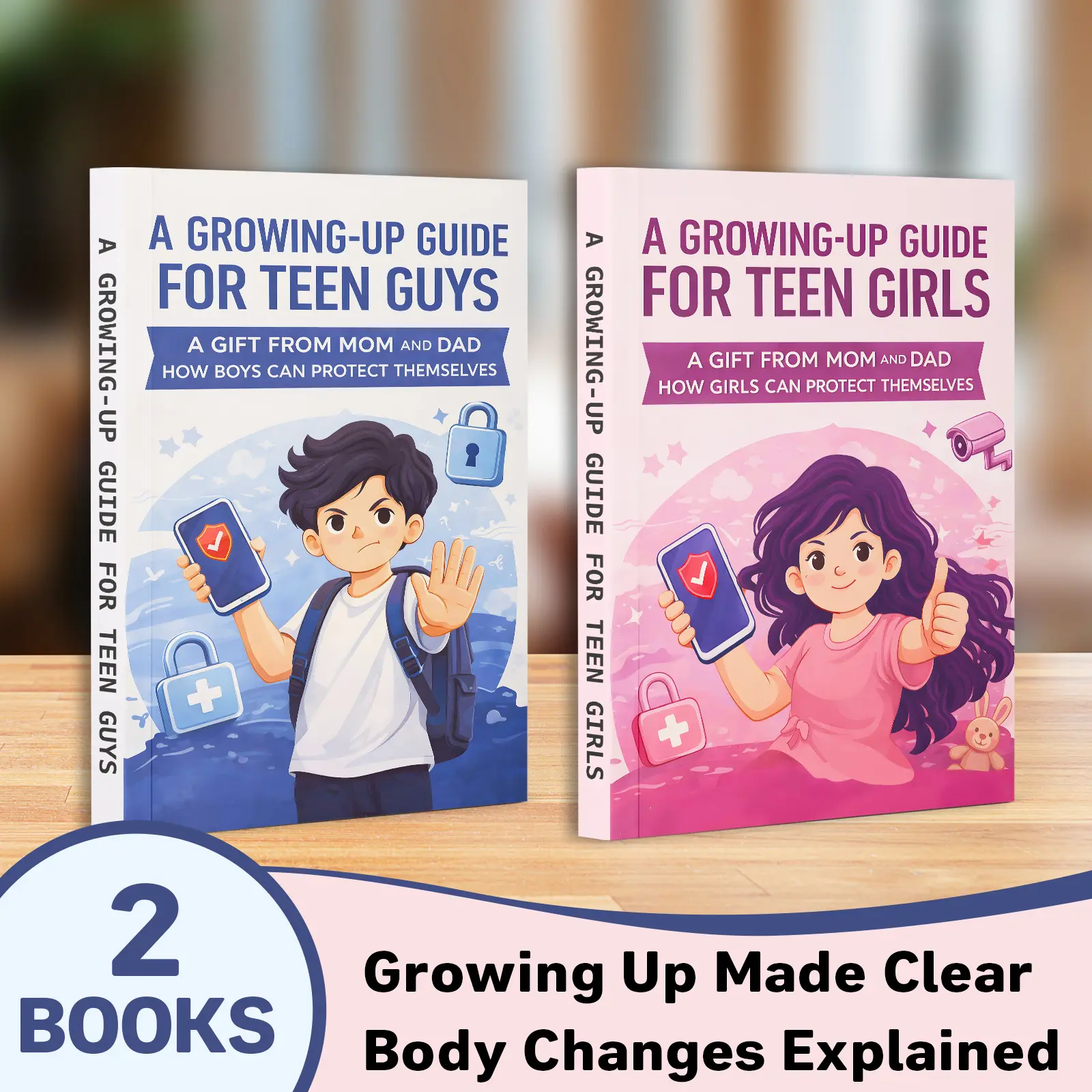 A Growing-Up Guide for Teen Girls/Guys – Confidence, Body Awareness & Life Skills | Practical Advice for Young Men | Teen Development Book