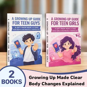 A Growing-Up Guide for Teen Girls/Guys – Confidence, Body Awareness & Life Skills | Practical Advice for Young Men | Teen Development Book