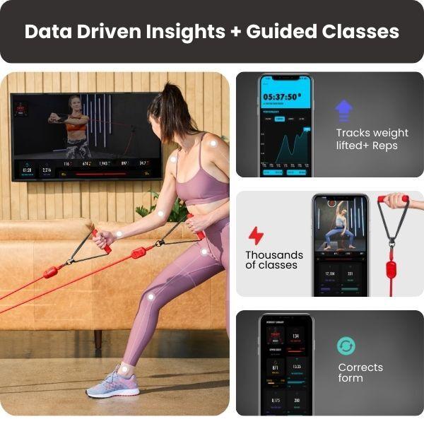 LIT AXIS Smart Pilates & Strength Trainer - Fitness Equipment