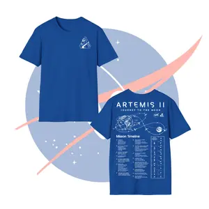 Artemis II Journey To The Moon Tshirt, Moon Mission Timeline Shirt, Astronaut Crew, Return To The Moon, Space Exploration Tshirt Sweatshirt Hoodie, Gift For Science Love, Casual Women Menswear