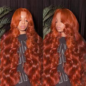 Bling Hair Reddish Brown 13x6 Brazilian Body Wave Lace Front Human Hair Wigs 33# Colored Pre Pucked 7x5 Glueless Wigs TikTokShopBlackFriday
