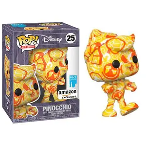 Funko Pop! Pinocchio Art Series, Sealed Stack 25 - Amazon Exclusive Vinyl Figure in PopShield Protector