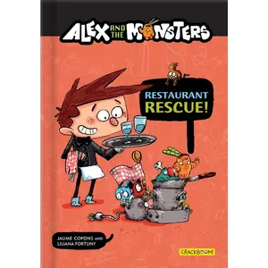 USED-Graphic Novel: Alex and the Monsters - Restaurant Rescue! Funny Comic Book Adventure for Kids Ages 6-10 Book 2 in the Alex and the Monsters Series by Copons, Jaume (Paperback)