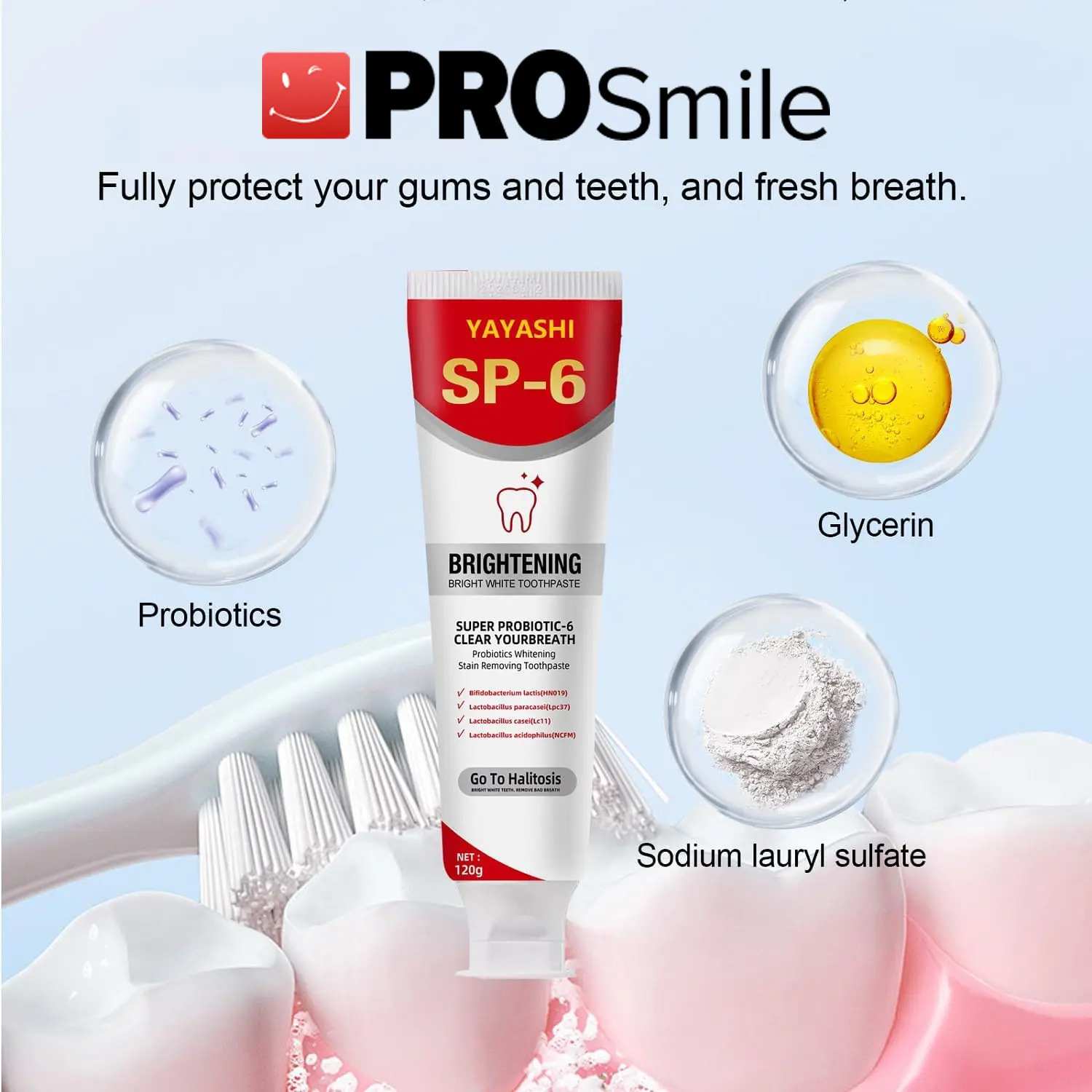 PROSmile SP-6 Probiotic Toothpaste