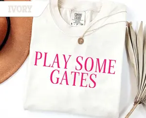 [Sale off up to 50%] Play Some Gates Shirt, Trendy Music Tee, Southern Rap Graphic Top