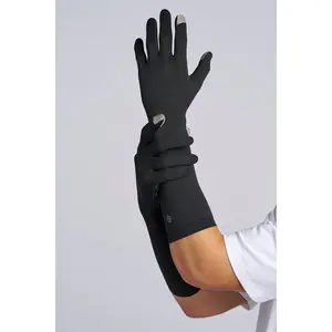 Bona Mid-Length Gloves with Touchscreen Tips | Black