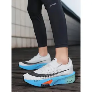 Alpha 3rd Generation Cushioned Soft Sole Running Shoes Size 35-45, Casual Comfortable Breathable Walking Shoes, Medium Width, Plain Print