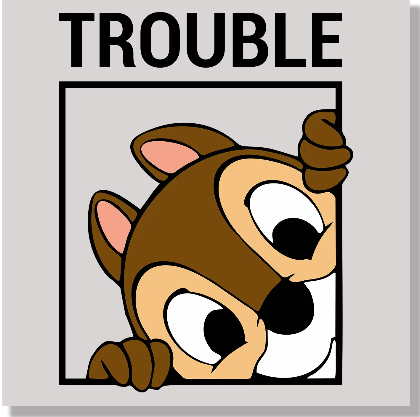 Trouble DTF Transfer Trouble DTF Transfer